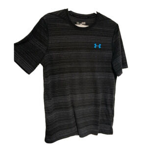 Under Armour black t-shirt strapped gray size small